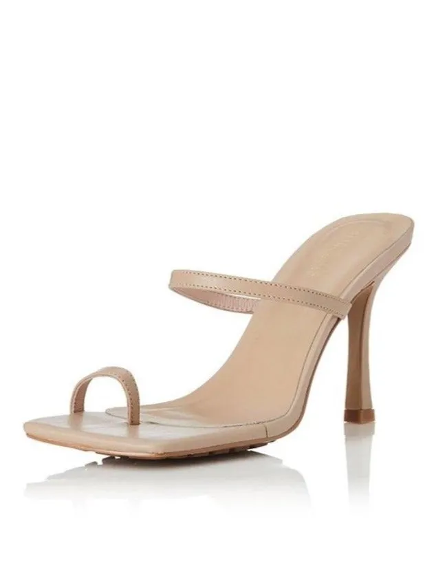 Alias Mae Lena Heel in Natural Leather