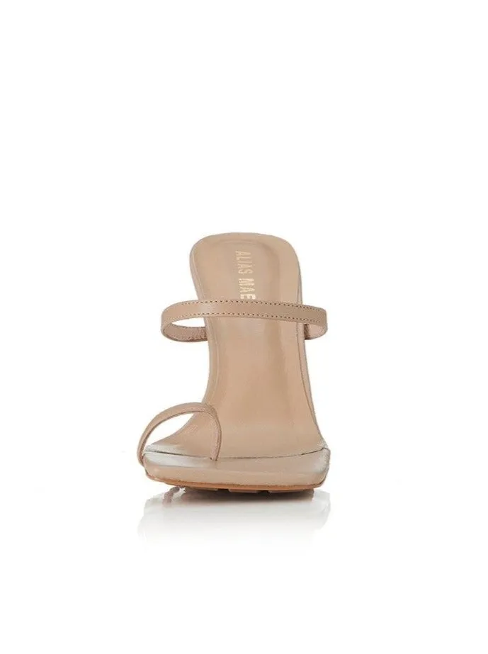 Alias Mae Lena Heel in Natural Leather