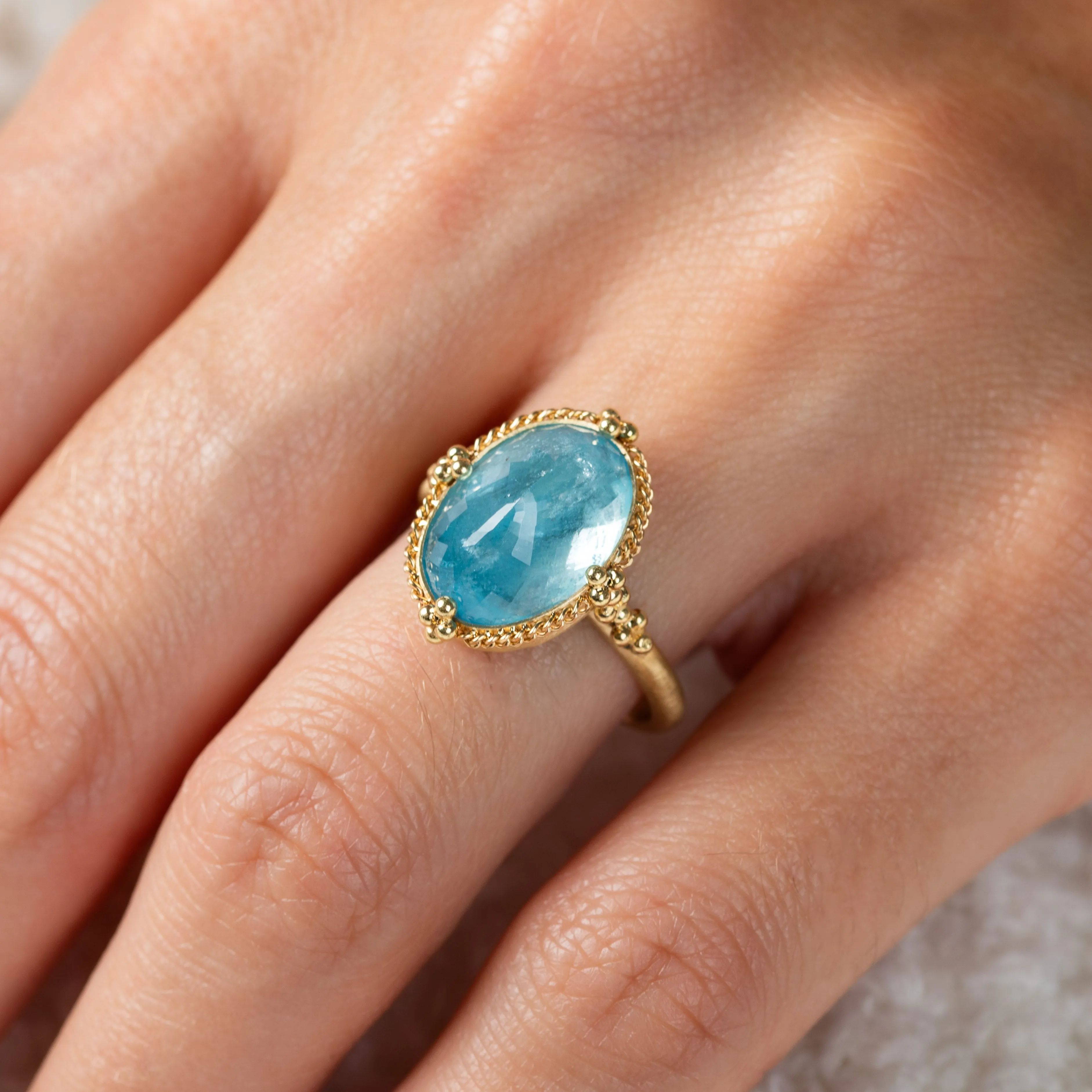 Aquamarine Ring