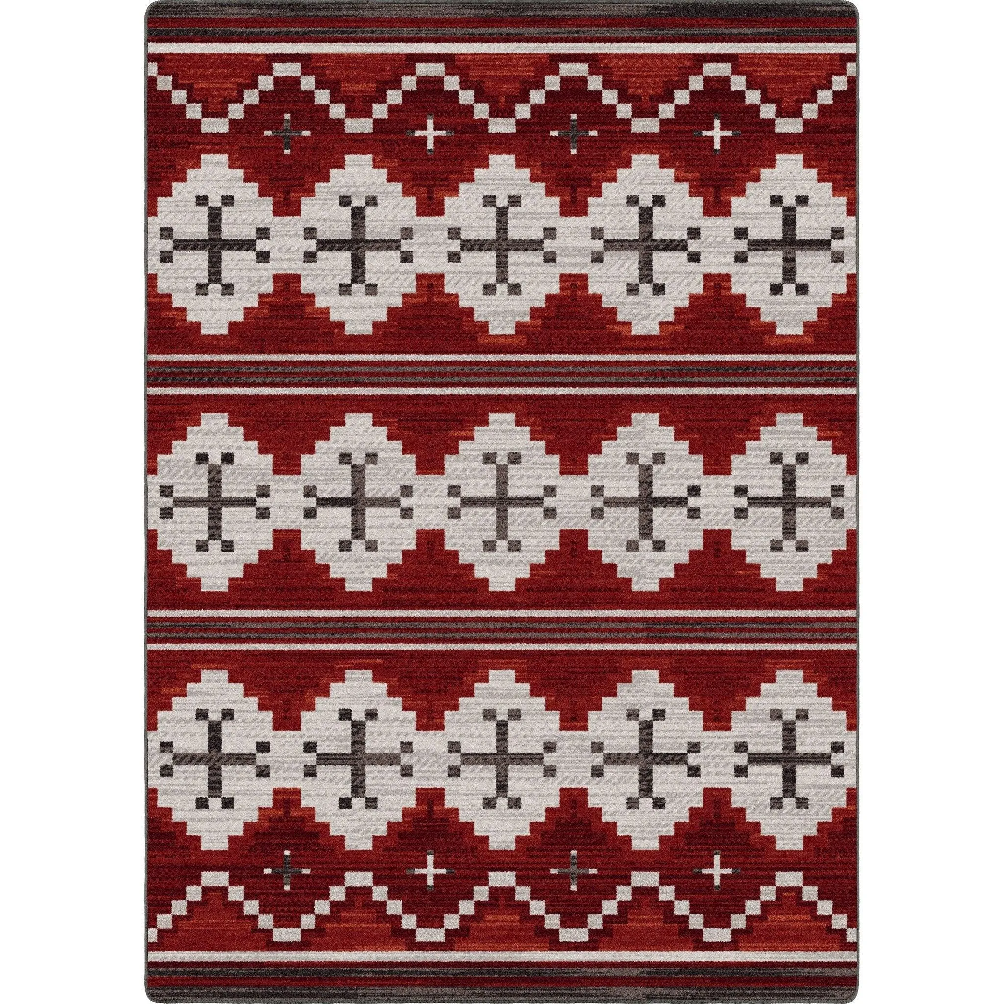 Aspen Rug Collection - Red