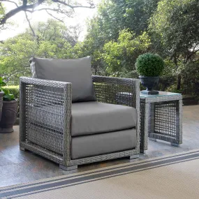 Aura Rattan Outdoor Patio Armchair by Modway