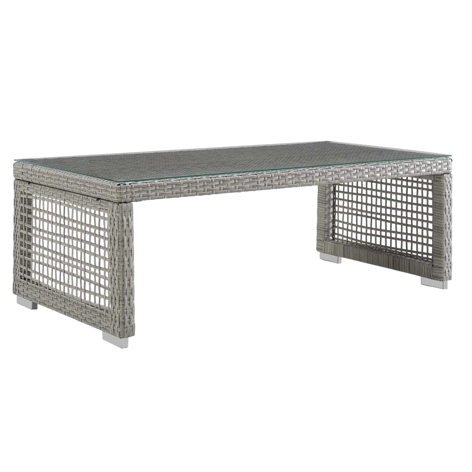 Aura Rattan Outdoor Patio Coffee Table by Modway