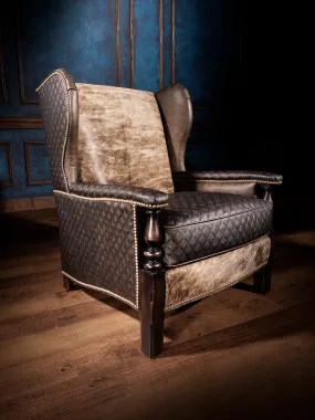 Beckett Cowhide Western Chair