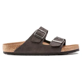 Birkenstock Arizona Synthetic Soft Desert Dust Black Vegan Sandals