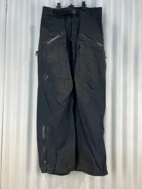 Black Diamond Gore-Tex Matte Buckled W Snow Pants