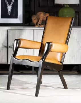 Bowen Leather Accent Chair