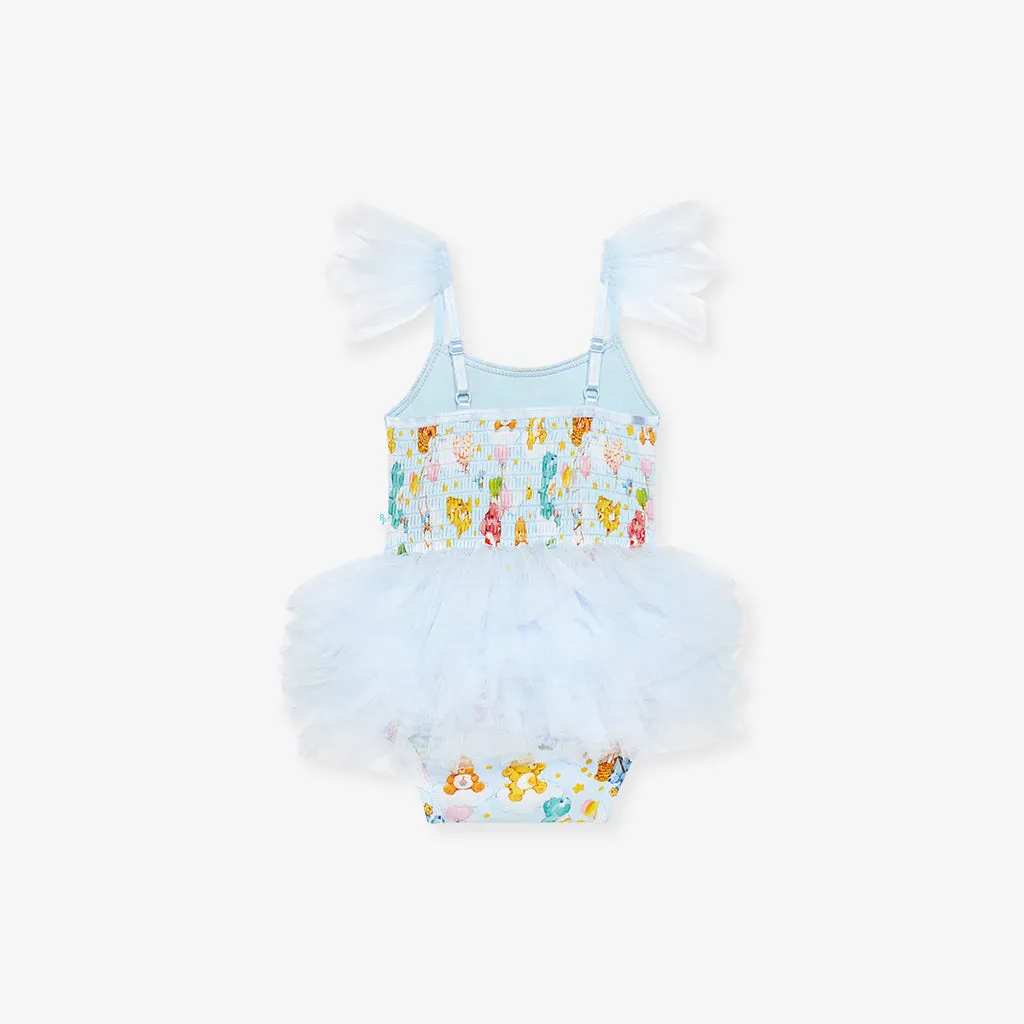 Care Bears™ Tulle Smocked Bodysuit Dress