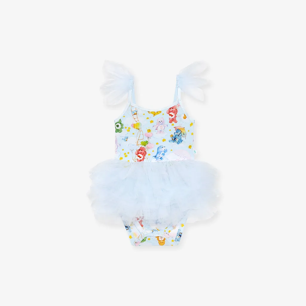 Care Bears™ Tulle Smocked Bodysuit Dress