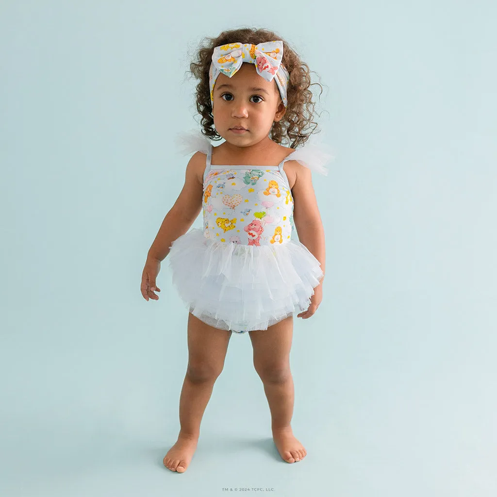 Care Bears™ Tulle Smocked Bodysuit Dress