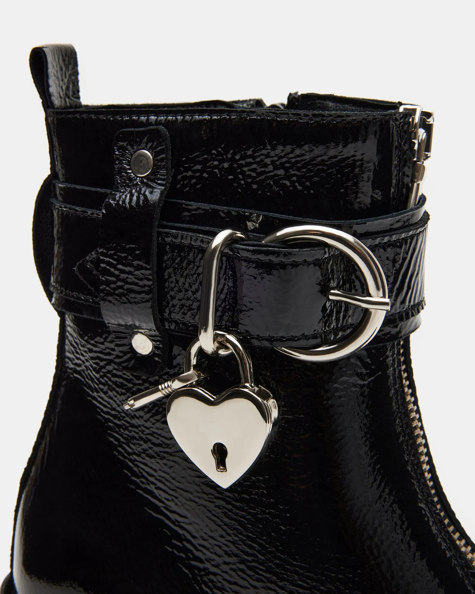 CHARM BLACK LEATHER