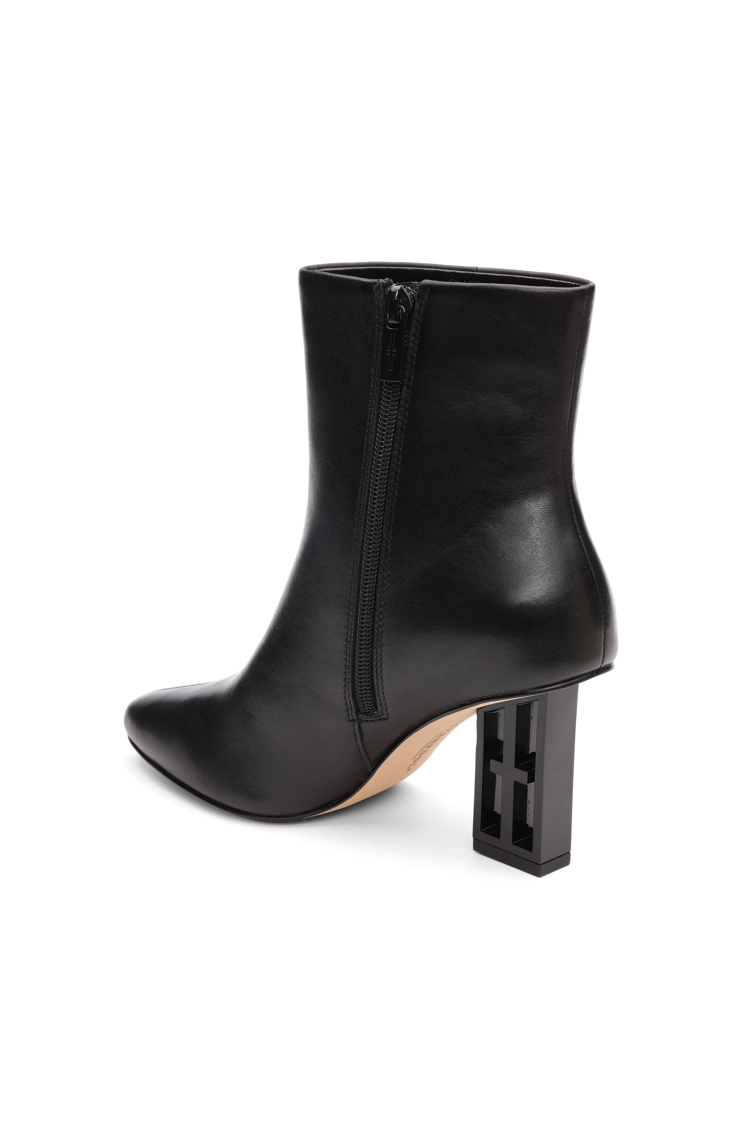 CLAREMONT ICON HEEL SIDE ZIP BOOTIE