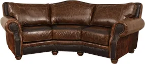 Coburn Western Curved Sofa