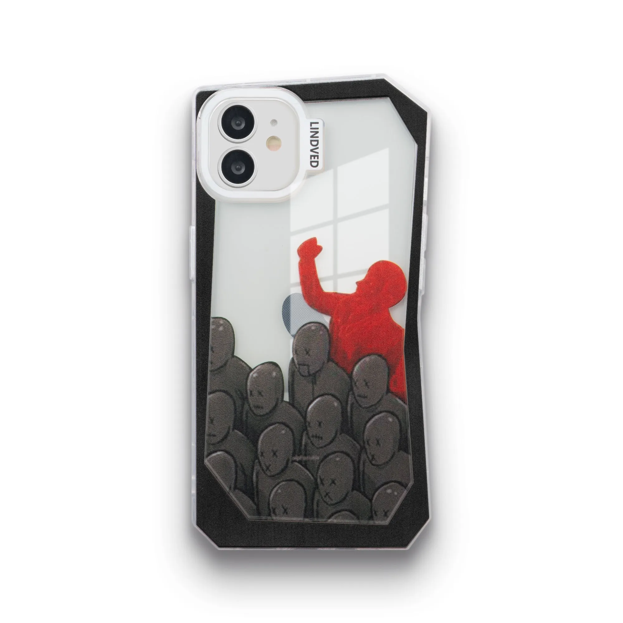 Creative Art Printed With Camera Protector Back Cover for Apple iPhone 11