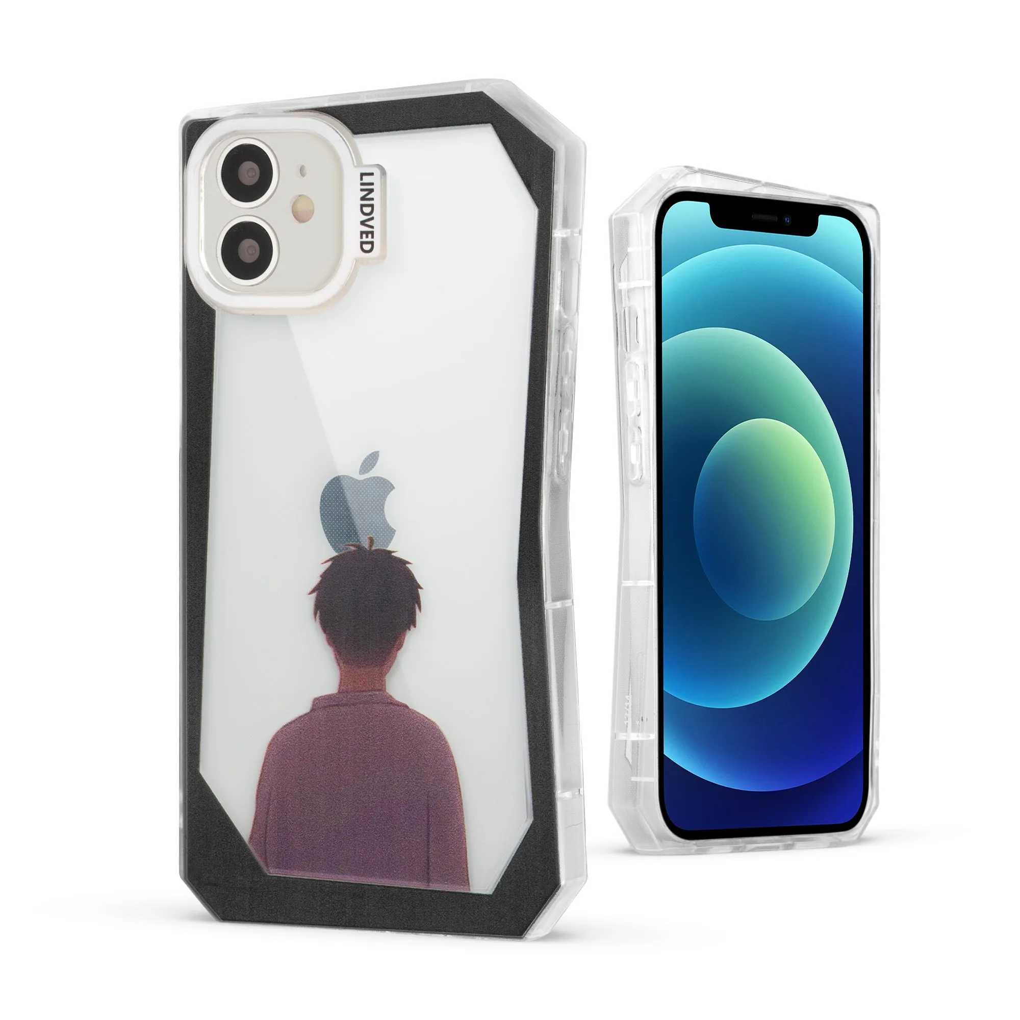 Creative Art Printed With Camera Protector Back Cover for Apple iPhone 11