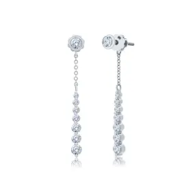 Diamond Dangle Diamond Earrings