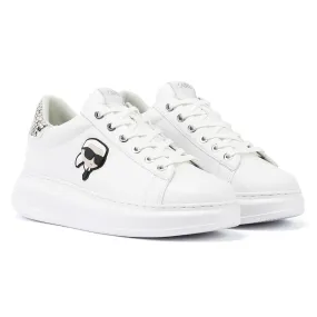 Karl Lagerfeld Kapri NFT Lo Lace Women's White Trainers