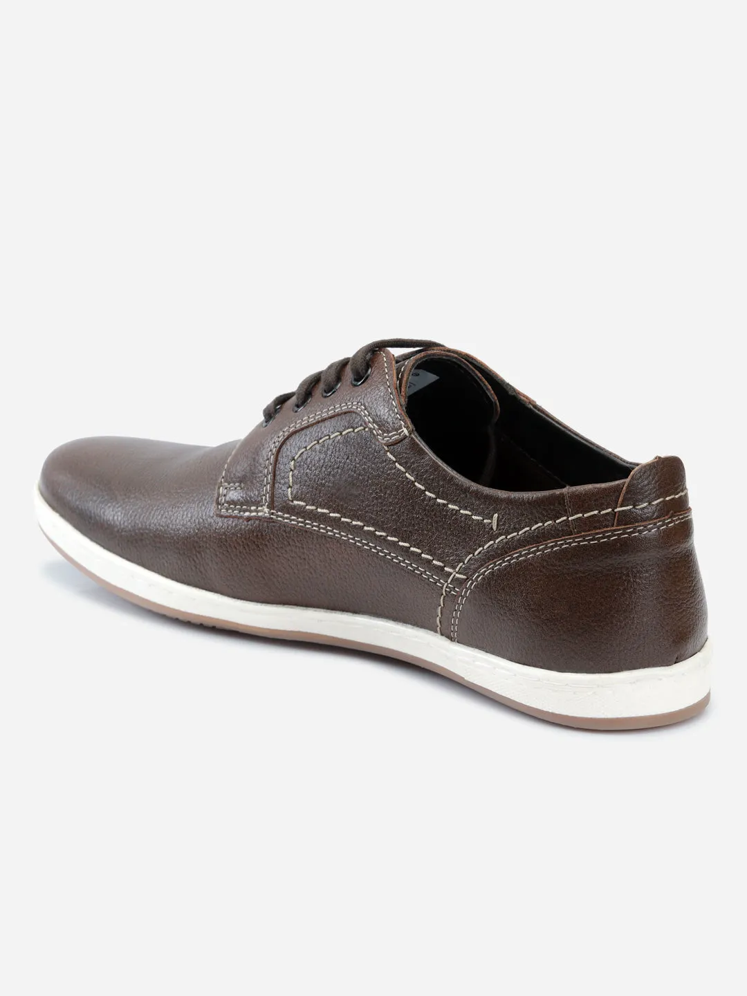 Men's Tan Lace Up Smart Casual (ID3038)