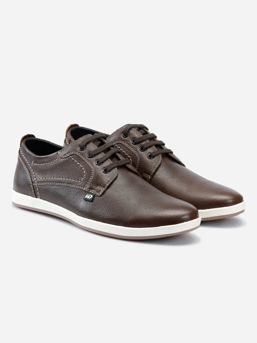 Men's Tan Lace Up Smart Casual (ID3038)