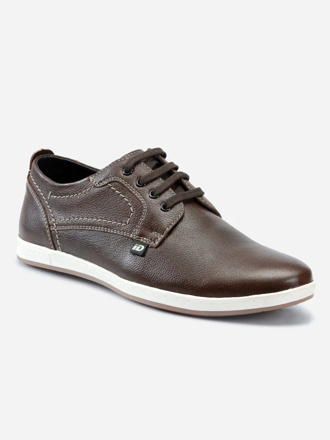 Men's Tan Lace Up Smart Casual (ID3038)