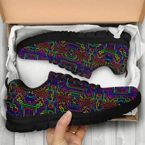 Prismatic Overlay Sneakers