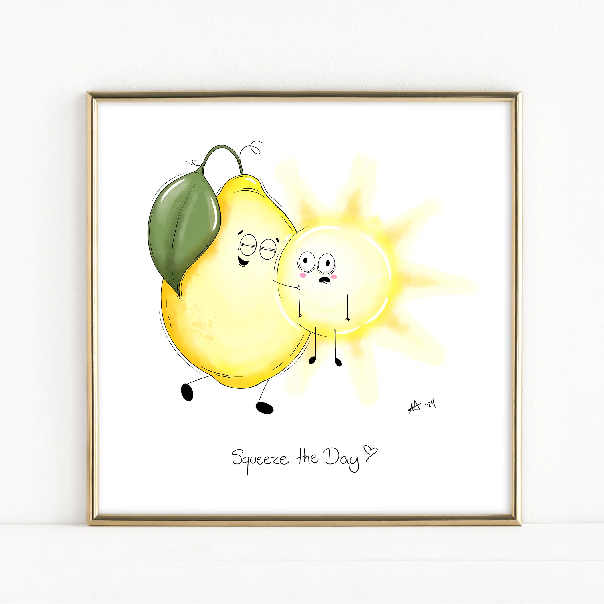 "Squeeze the Day" - Fine Art Print