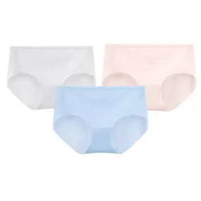 S-2XL Women's Dry-Fast Breathable Meshed Hipster Panties Underwear (3pcs Pack)