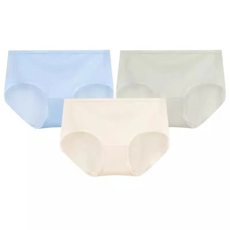 S-2XL Women's Dry-Fast Breathable Meshed Hipster Panties Underwear (3pcs Pack)