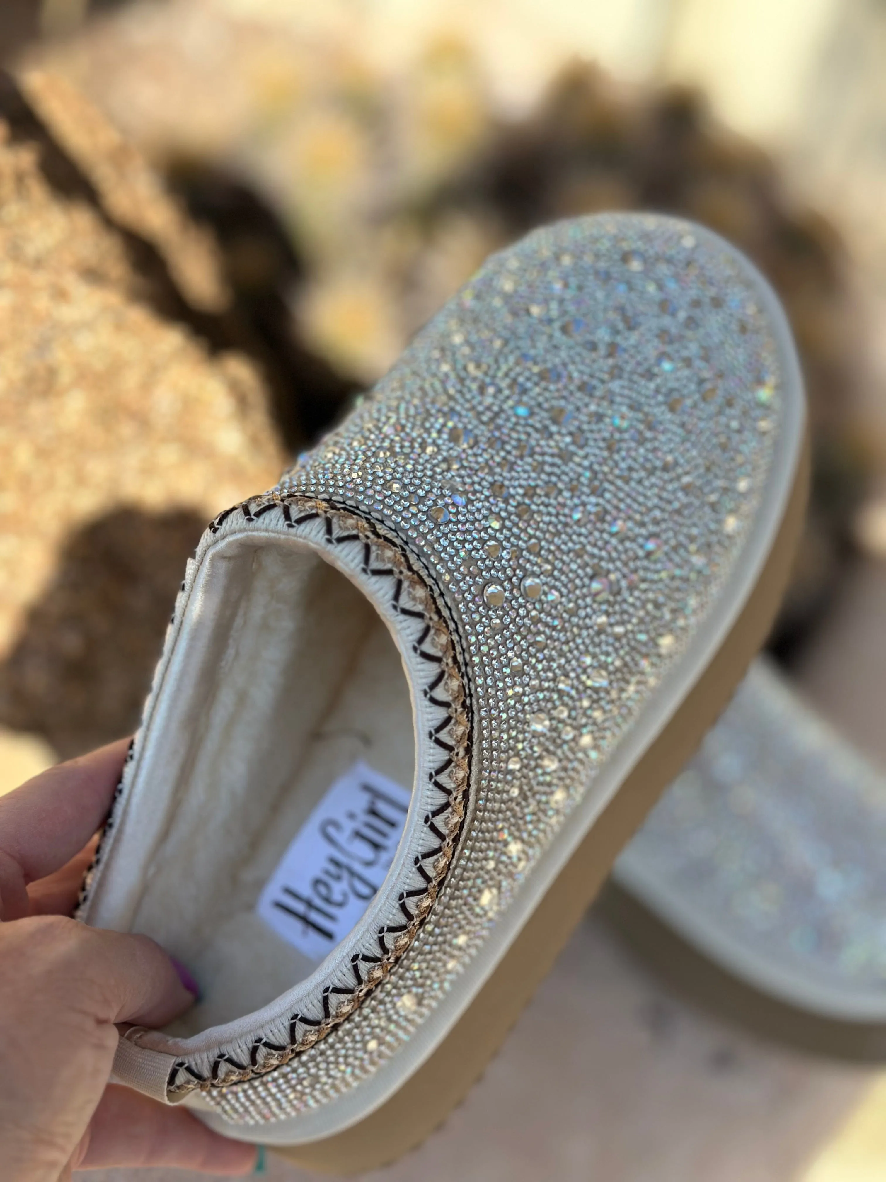 The Corky’s Glitter Pillow Talk Slipper