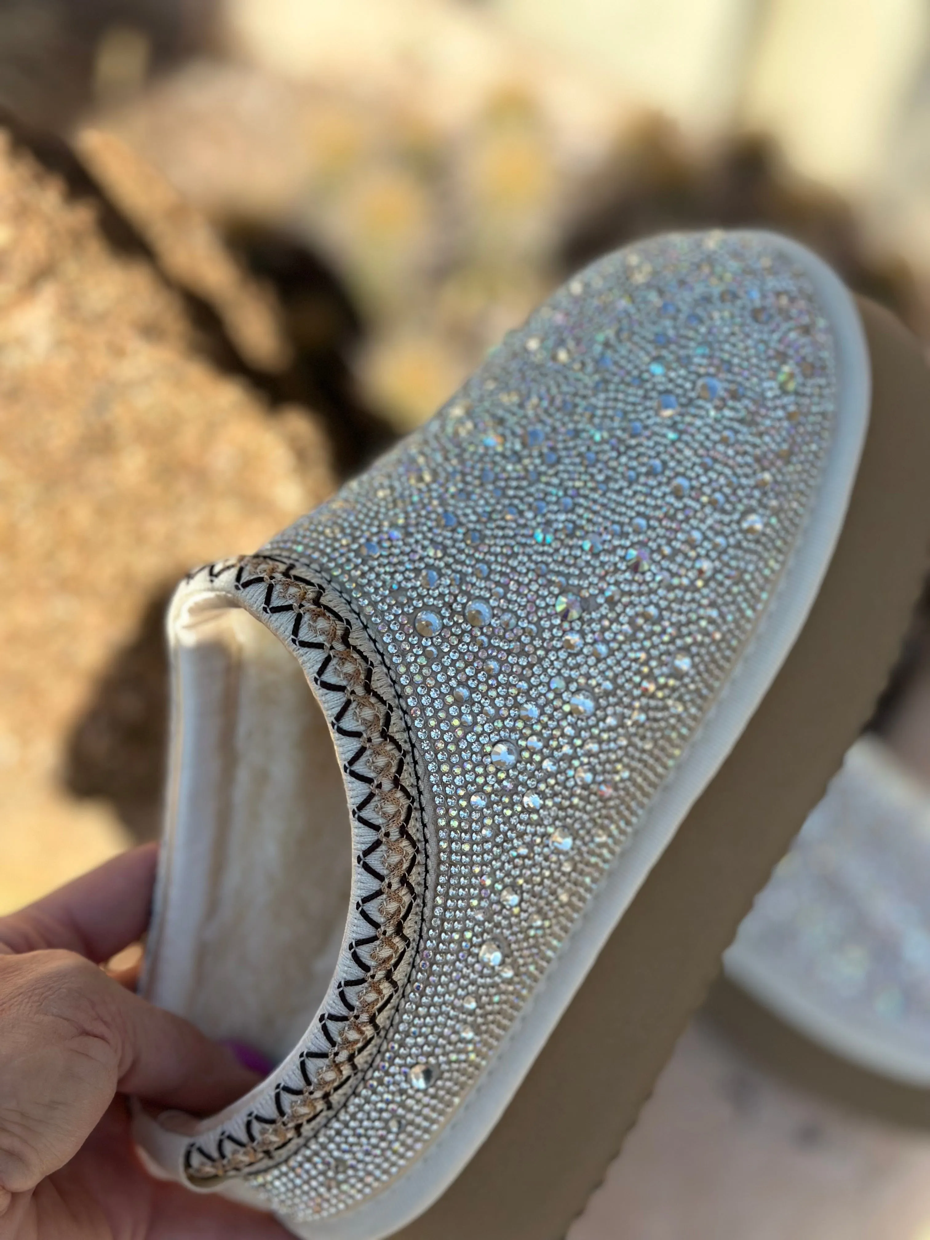 The Corky’s Glitter Pillow Talk Slipper