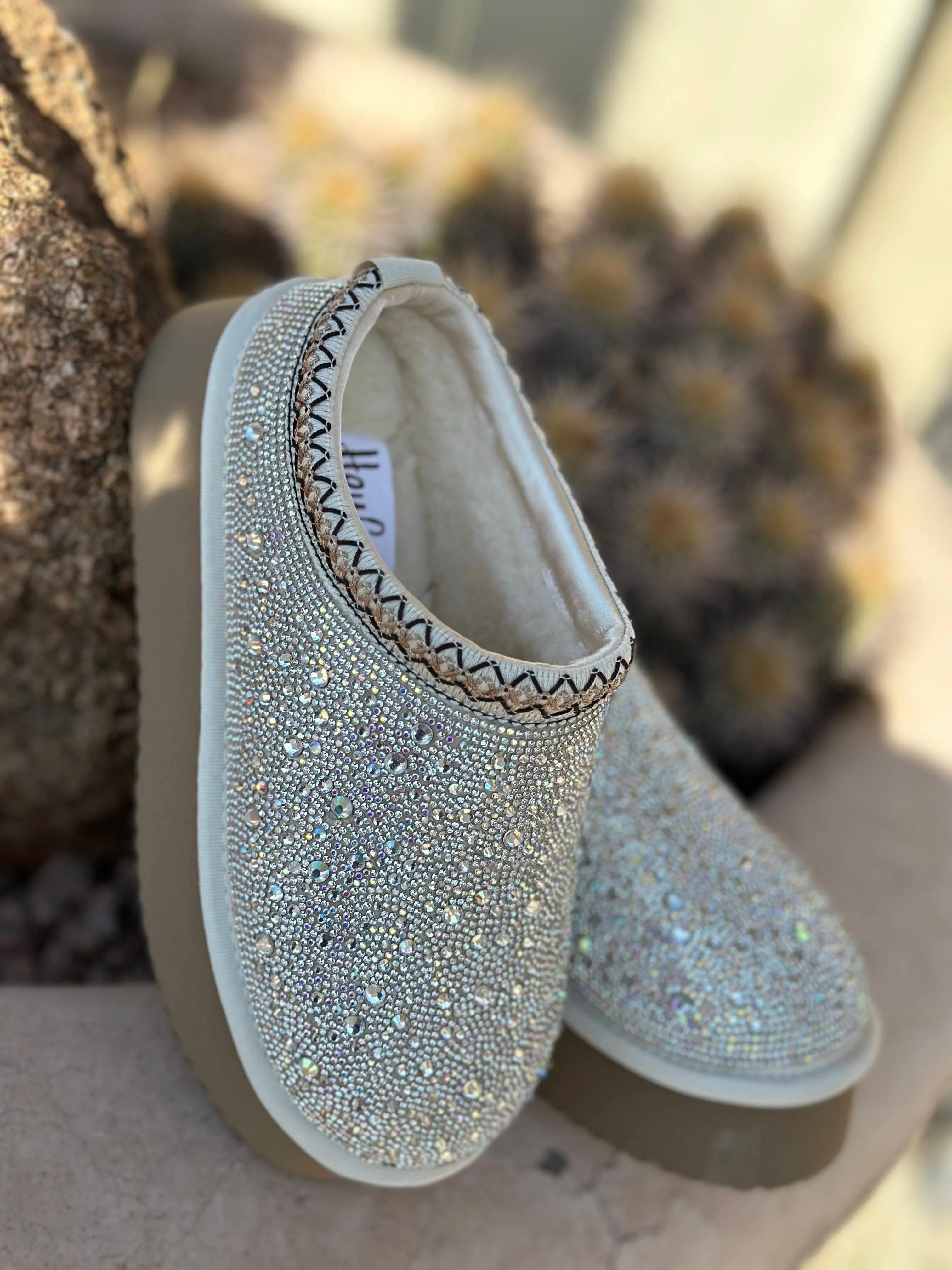 The Corky’s Glitter Pillow Talk Slipper