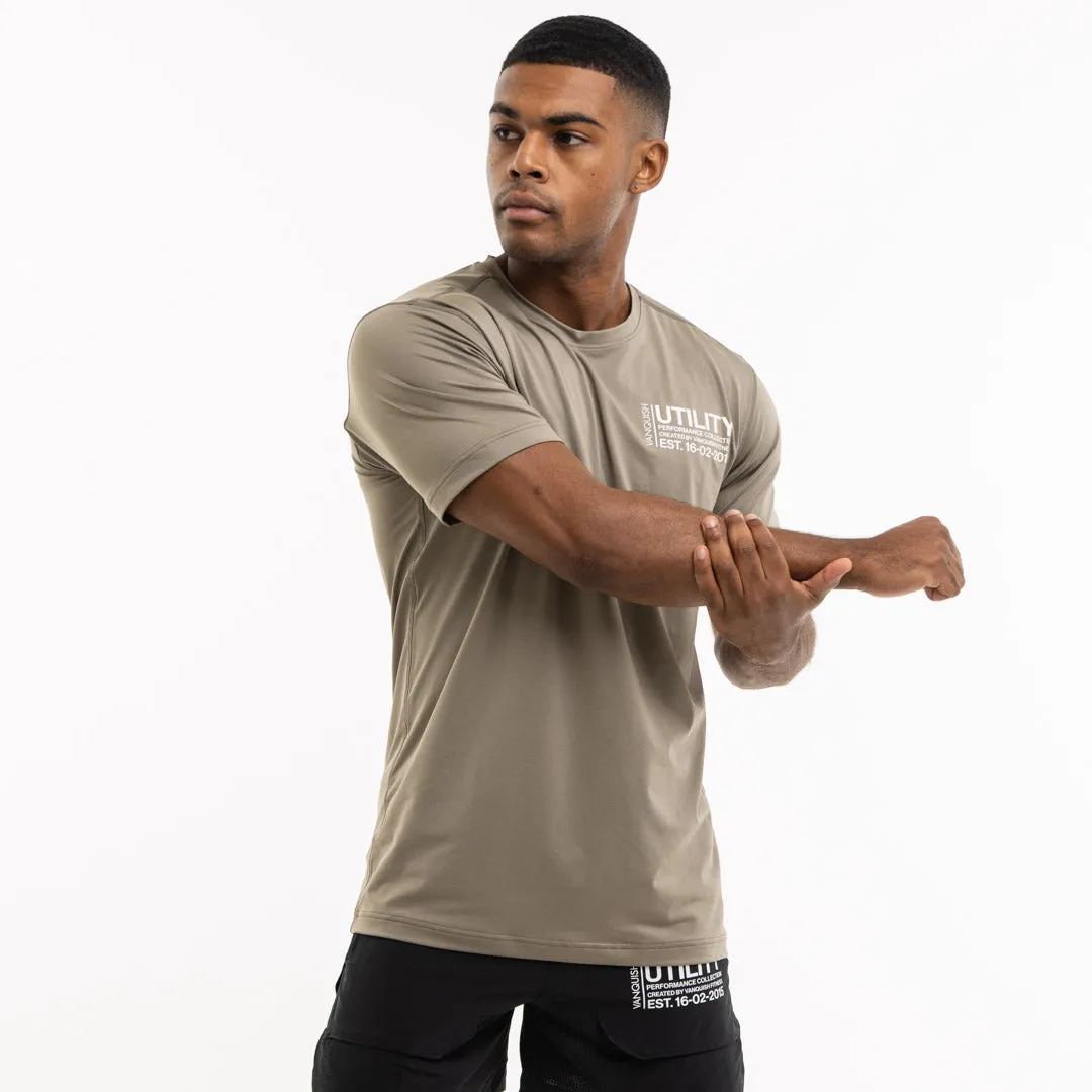 Vanquish Utility Men's Khaki T Shirt