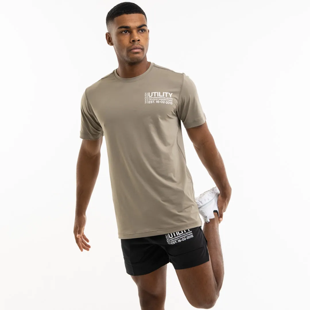 Vanquish Utility Men's Khaki T Shirt