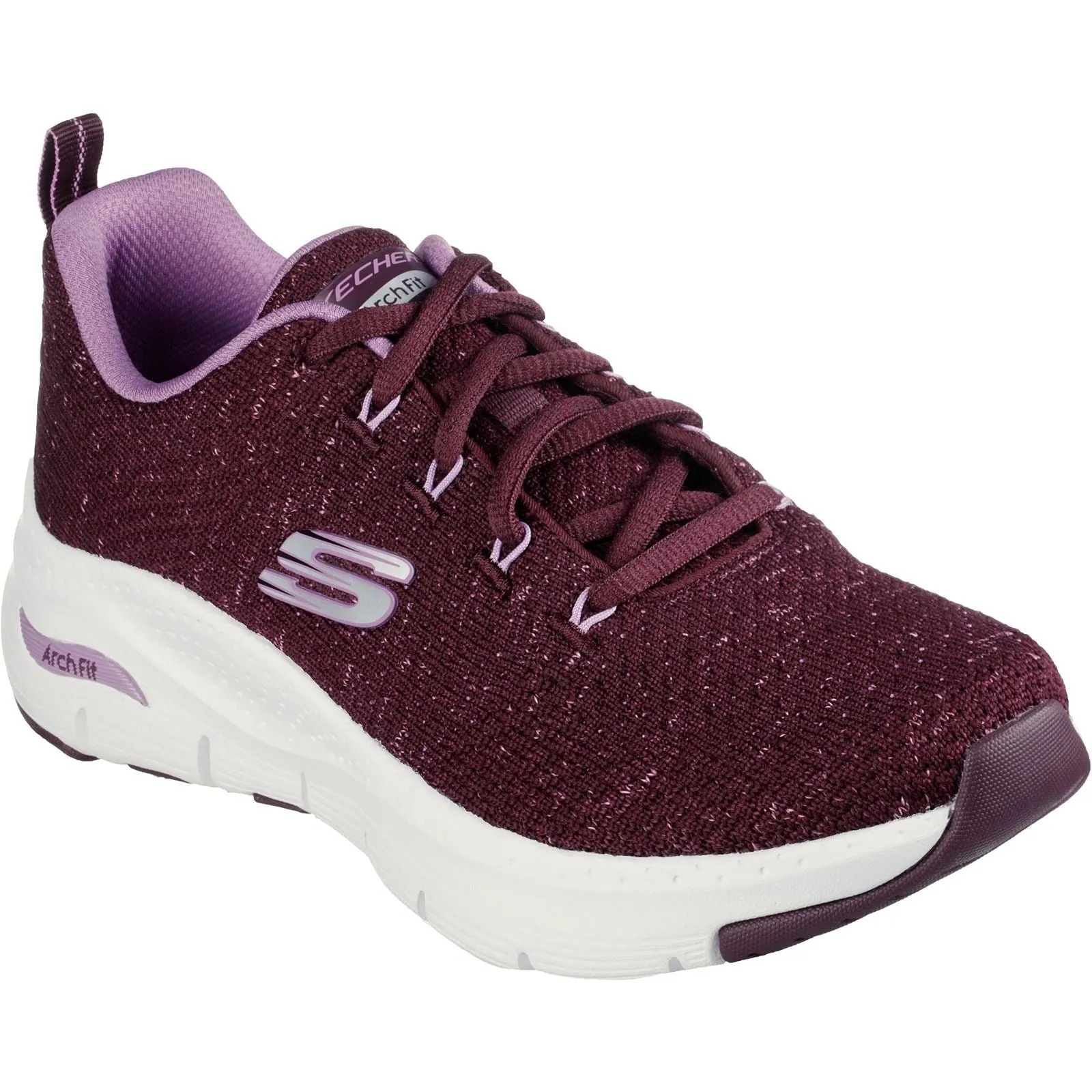 Women's Wide Fit Skechers 149713  Arch Fit Glee For All Sneakers